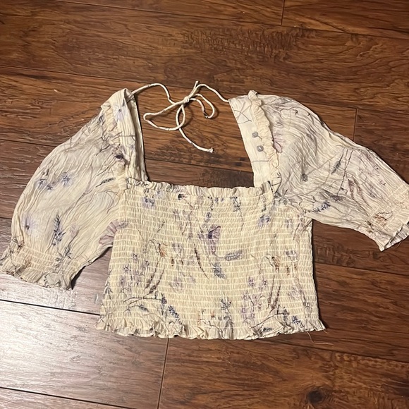 H&M Boho smocked crop - Picture 4 of 6
